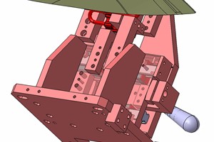 Projekt układu bazowania zawiasu drzwi przednich - 3