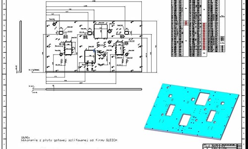 Wykonanie dokumentacji technicznej dwóch stanowisk