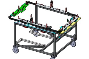 Precyzyjny wózek współpracujący z robotem FANUC - 2