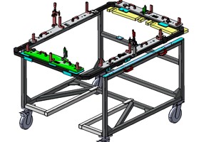 Precyzyjny wózek współpracujący z robotem FANUC - 3