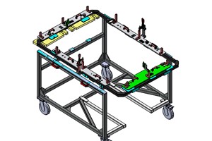 Precyzyjny wózek współpracujący z robotem FANUC - 7