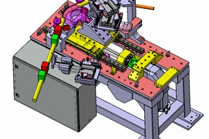 Stanowisko do automatycznego gięcia rur współpracujące z robotem FANUC - 1