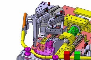 Stanowisko do automatycznego gięcia rur współpracujące z robotem FANUC - 4