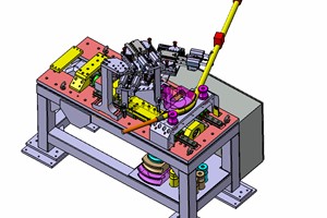 Stanowisko do automatycznego gięcia rur współpracujące z robotem FANUC - 6