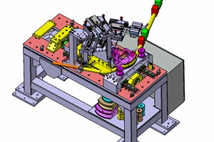 Stanowisko do automatycznego gięcia rur współpracujące z robotem FANUC - 8