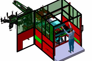 Automatyczne stanowisko do obrotu dachu współpracujące z robotem FANUC - 1