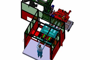 Automatyczne stanowisko do obrotu dachu współpracujące z robotem FANUC - 3