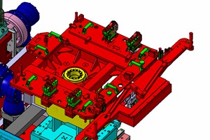 Automatyczne stanowisko do obrotu dachu współpracujące z robotem FANUC - 7