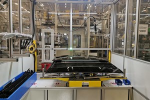 Automatyczne stanowisko do obrotu dachu współpracujące z robotem FANUC - 22