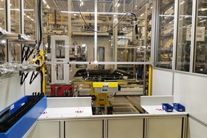 Automatyczne stanowisko do obrotu dachu współpracujące z robotem FANUC - 27