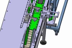 Stanowisko do zakuwania łańcuchów i transportu na linię produkcyjną  - 4