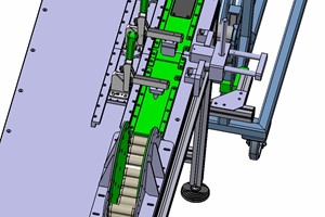 Stanowisko do zakuwania łańcuchów i transportu na linię produkcyjną  - 7