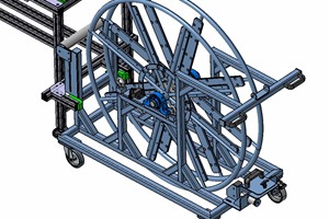 Stanowisko do zakuwania łańcuchów i transportu na linię produkcyjną  - 10