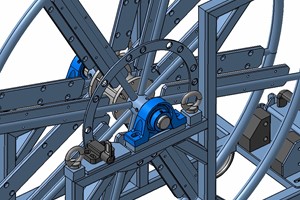 Stanowisko do zakuwania łańcuchów i transportu na linię produkcyjną  - 12