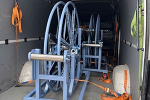 Stanowisko do zakuwania łańcuchów i transportu na linię produkcyjną  - 28