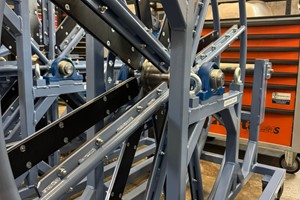 Stanowisko do zakuwania łańcuchów i transportu na linię produkcyjną  - 14