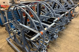 Stanowisko do zakuwania łańcuchów i transportu na linię produkcyjną  - 20