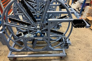 Stanowisko do zakuwania łańcuchów i transportu na linię produkcyjną  - 24