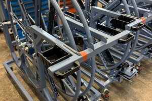 Stanowisko do zakuwania łańcuchów i transportu na linię produkcyjną  - 23