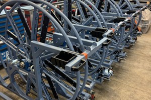 Stanowisko do zakuwania łańcuchów i transportu na linię produkcyjną  - 22