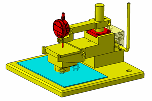 Przyrząd do pomiaru grubości płyt akumulatorowych - 6