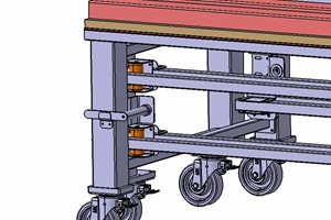 Stanowiska do montażu - projekt  - 2