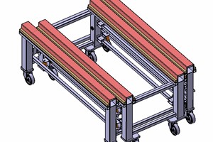 Stanowiska do montażu - projekt  - 3