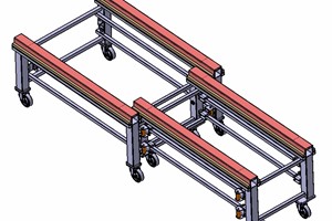 Stanowiska do montażu - projekt  - 4