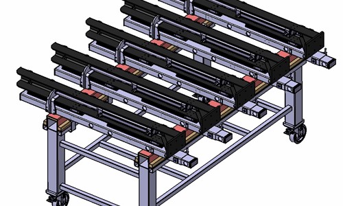 Stanowiska do montażu - projekt 