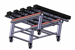 Stanowiska do montażu - projekt  - 5