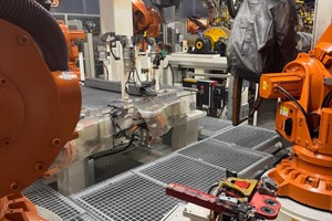 Podesty serwisowe w stacjach zrobotyzowanych  - 28